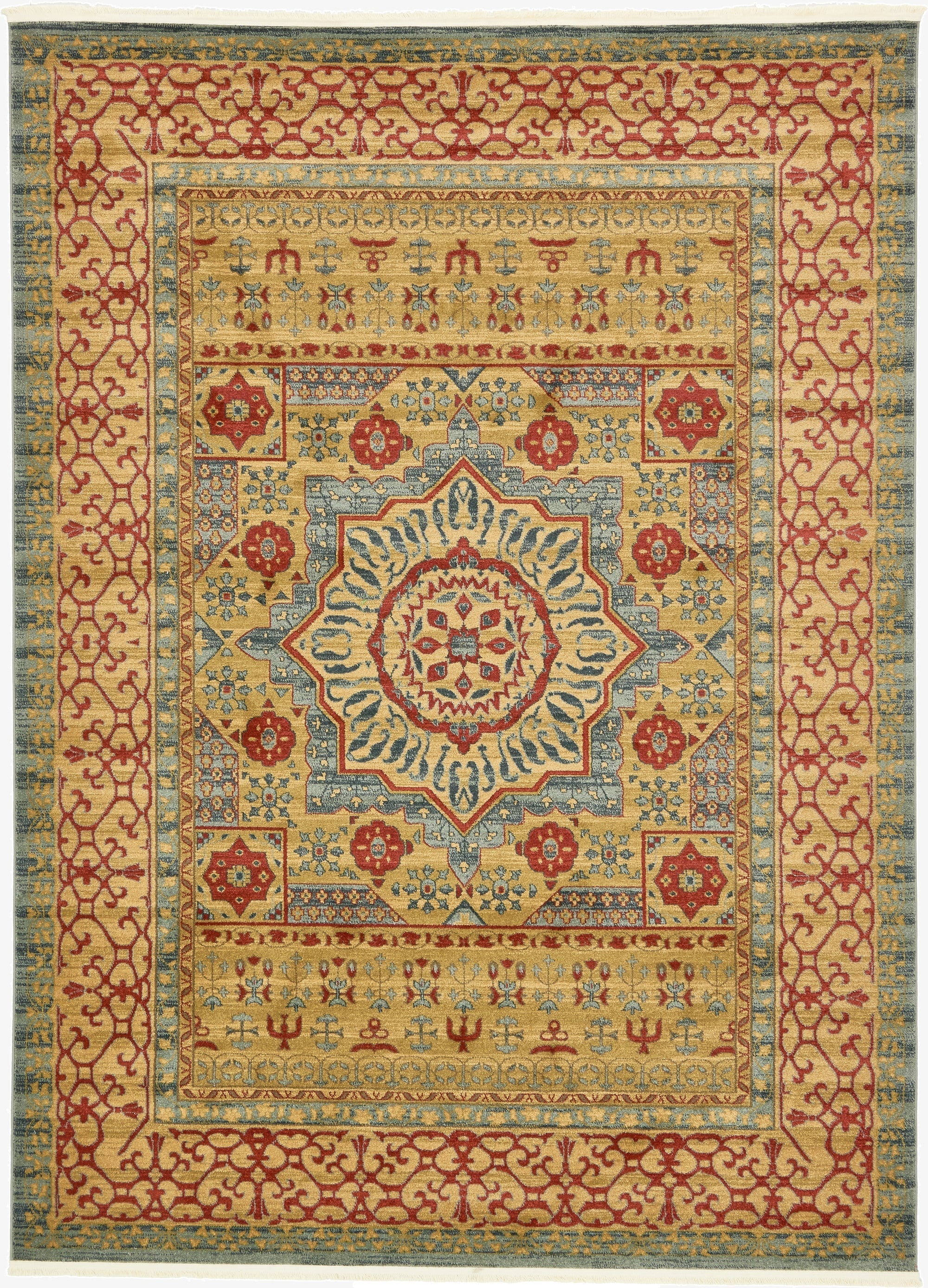 Primary image 8' x 11' Mamluk Rug