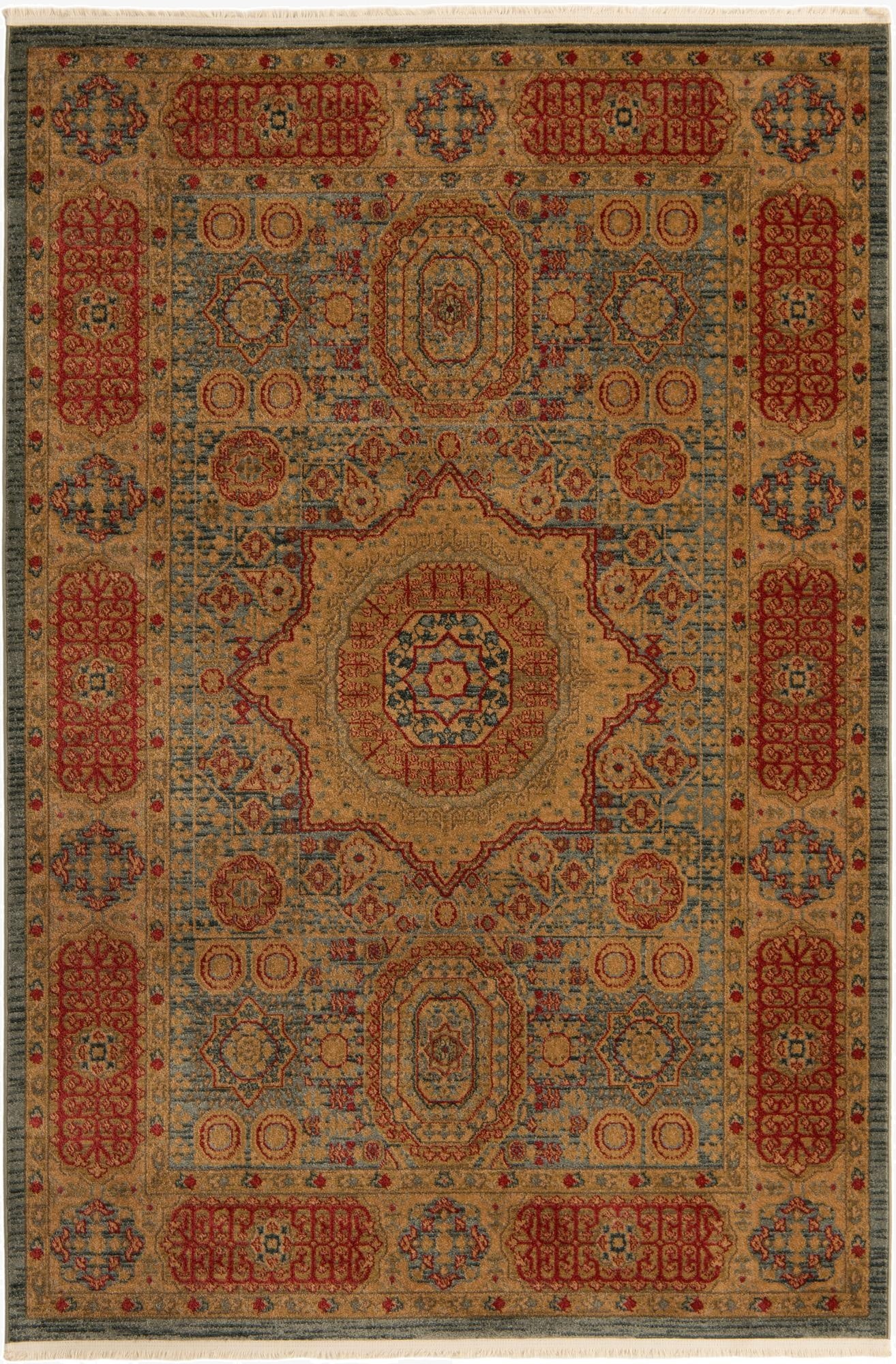 6' x 9' Mamluk Rug