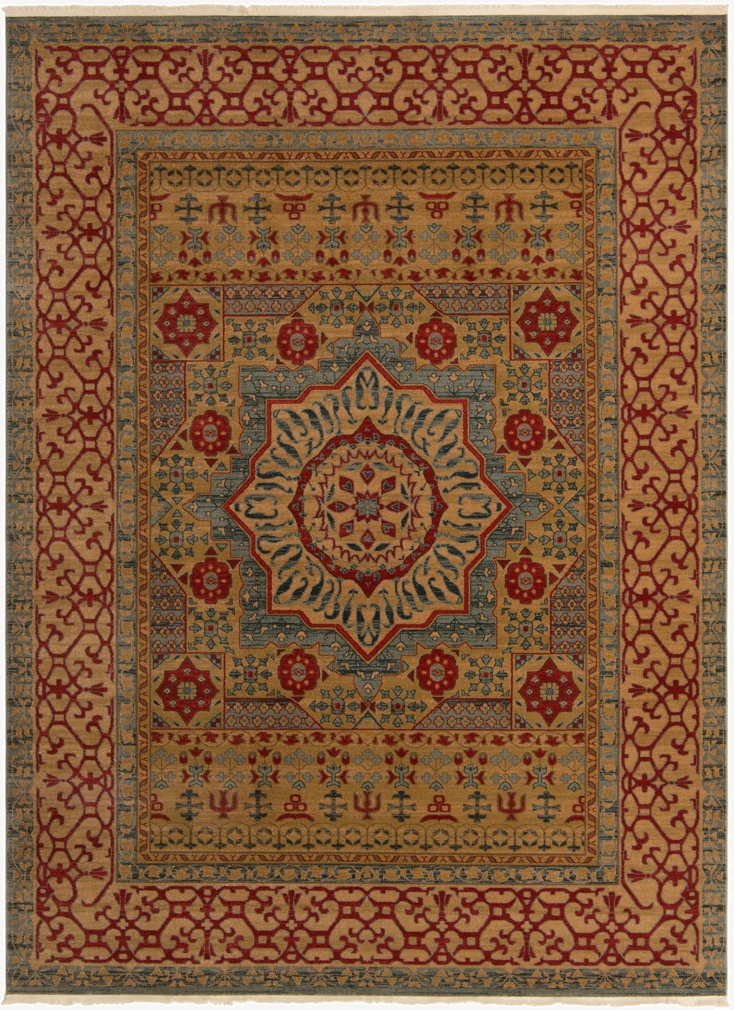Primary image 9' x 12' Mamluk Rug