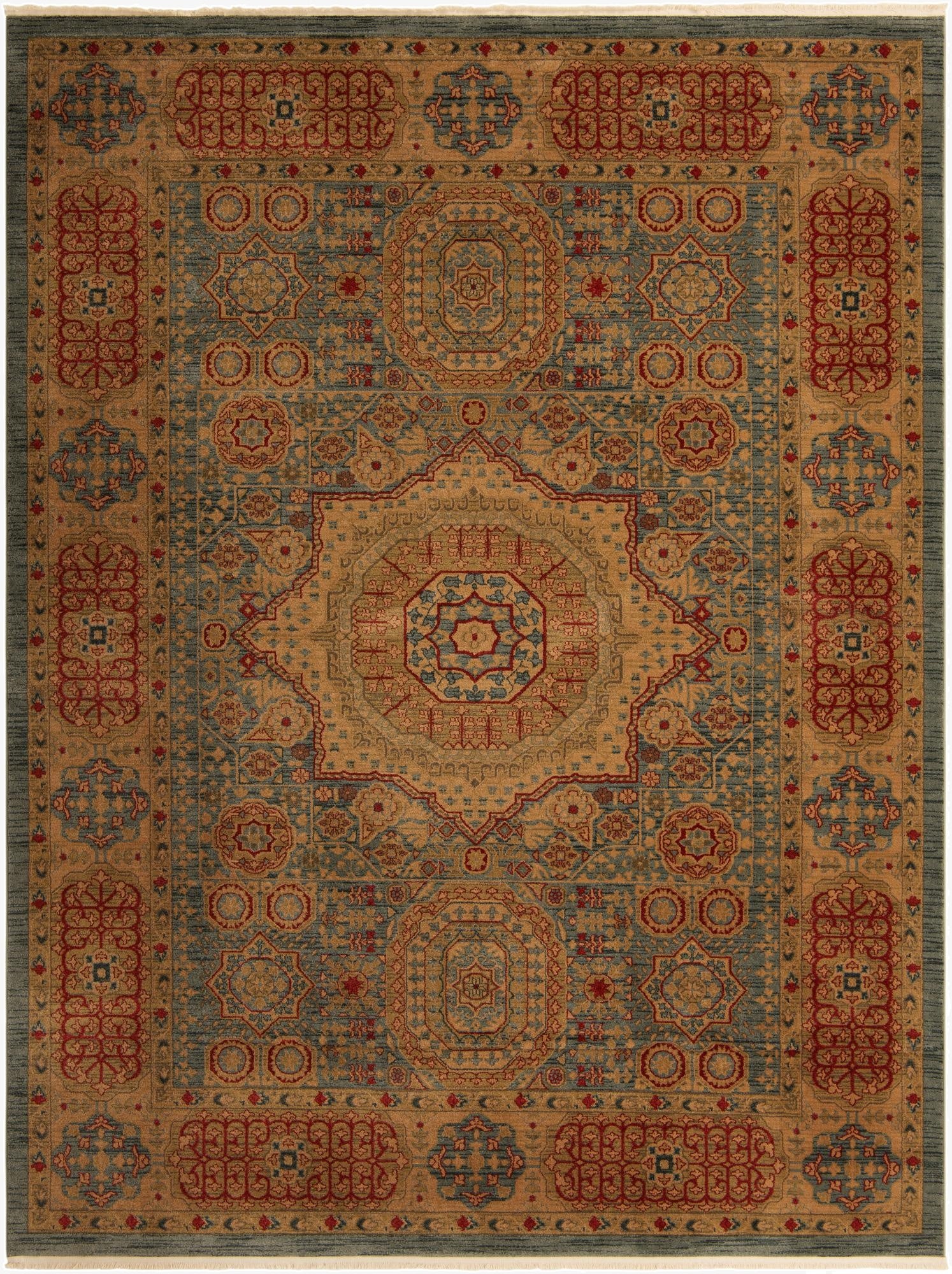 9' x 12' Mamluk Rug