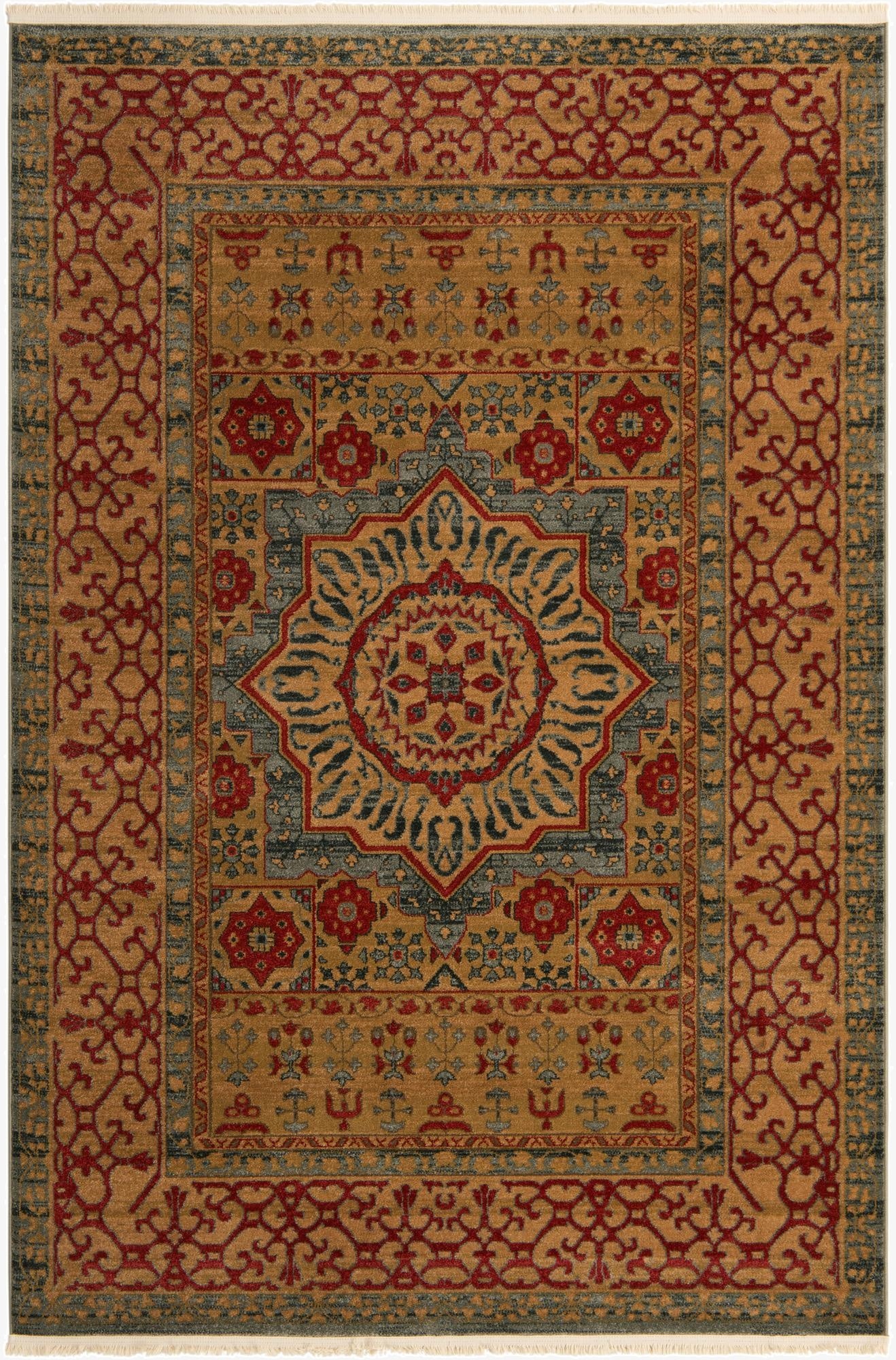 6' x 9' Mamluk Rug