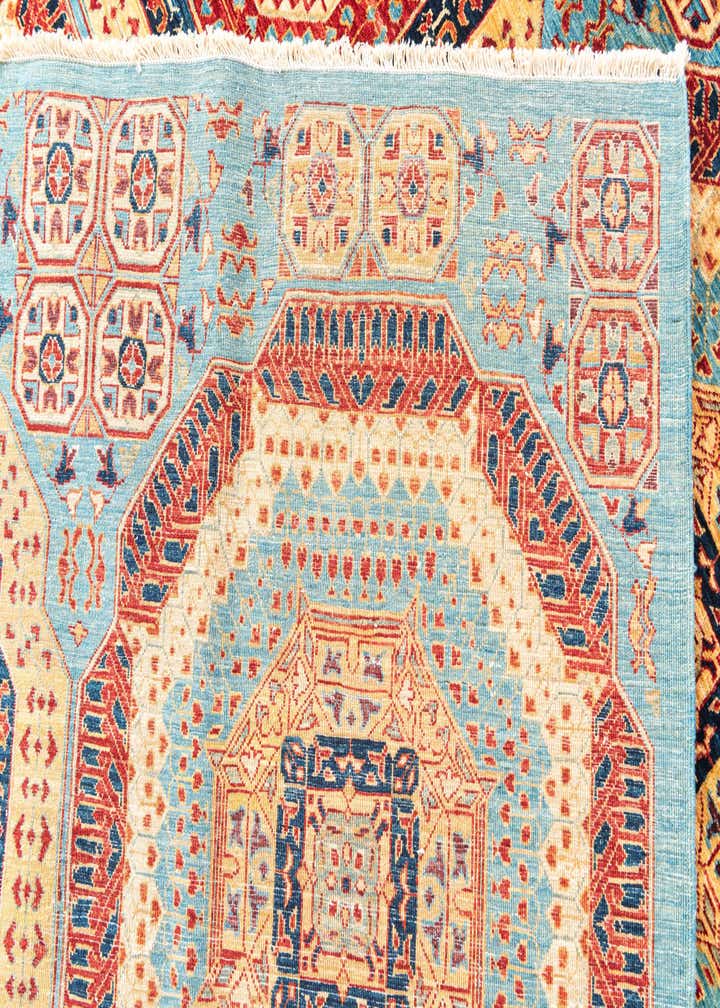 7' x 9' 9 Hand Knotted Mamluk Ziegler Oriental Rug
