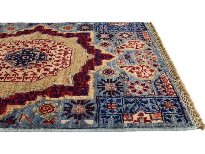 2' 1 x 3' 1 Hand Knotted Mamluk Ziegler Rug