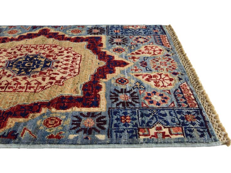 Detail image of 2' 1 x 3' 1 Hand Knotted Mamluk Ziegler Rug