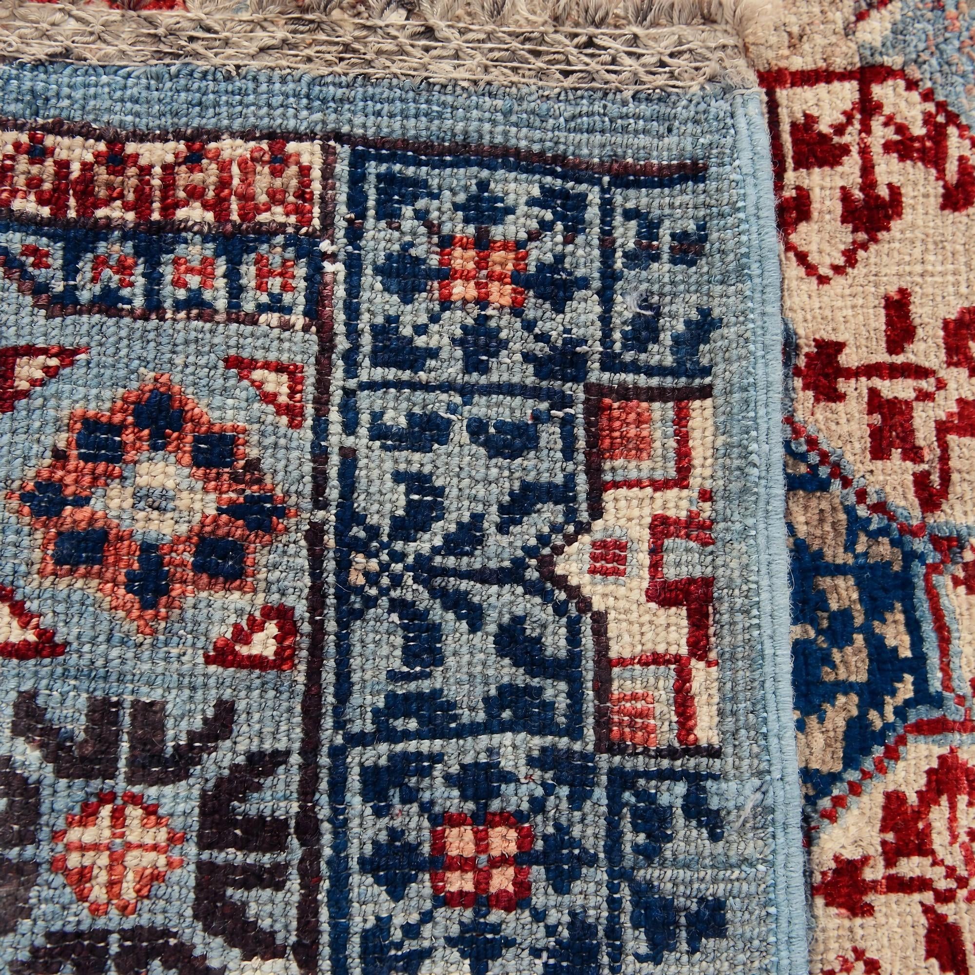 65cm x 95cm Hand Knotted Mamluk Ziegler Rug