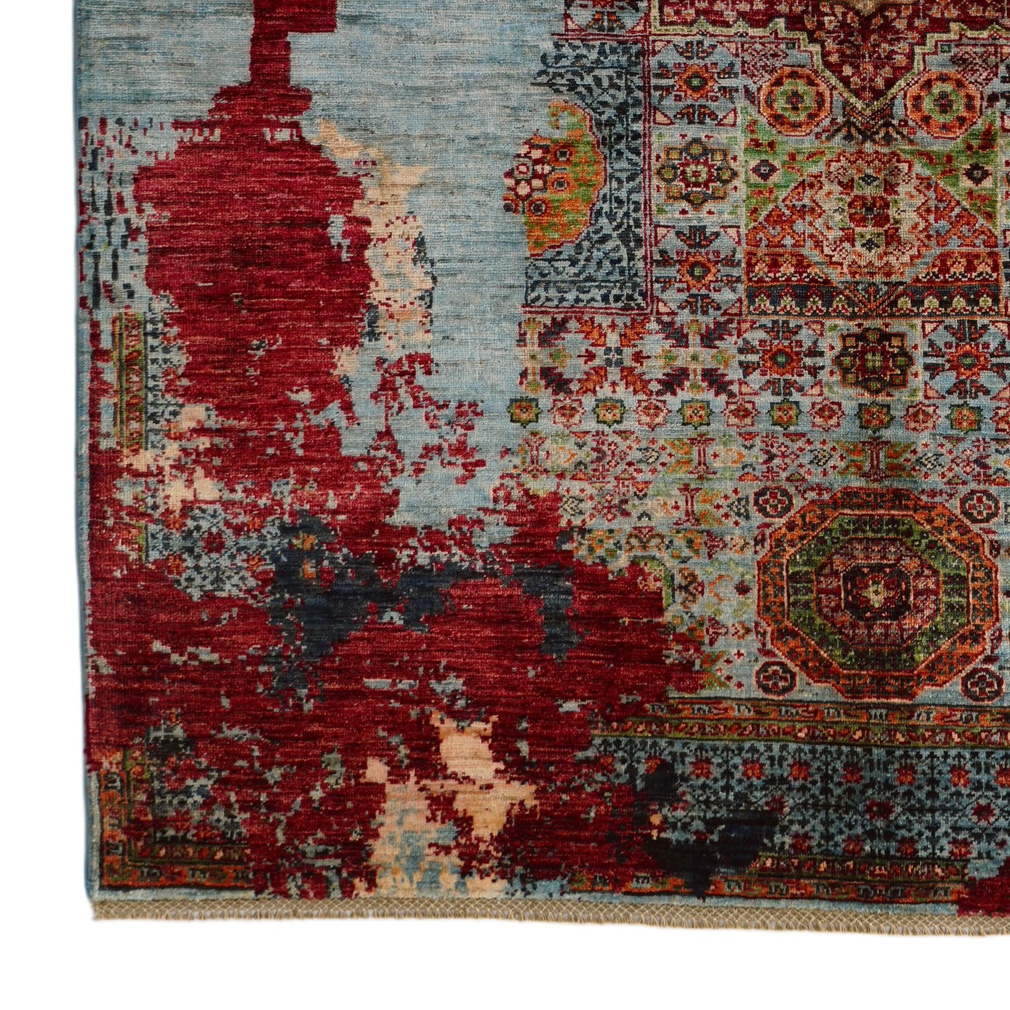 5' 10 x 8' Hand Knotted Mamluk Ziegler Rug