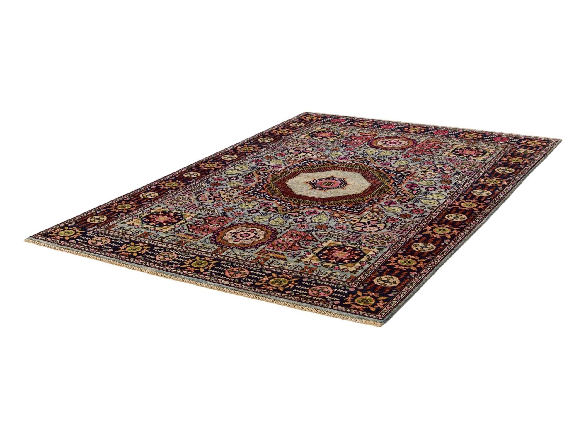 5' 8 x 7' 10 Hand Knotted Mamluk Ziegler Rug