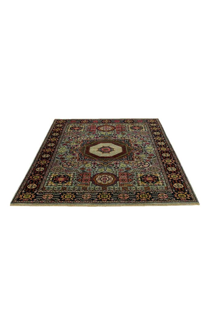 5' 8 x 7' 10 Hand Knotted Mamluk Ziegler Rug