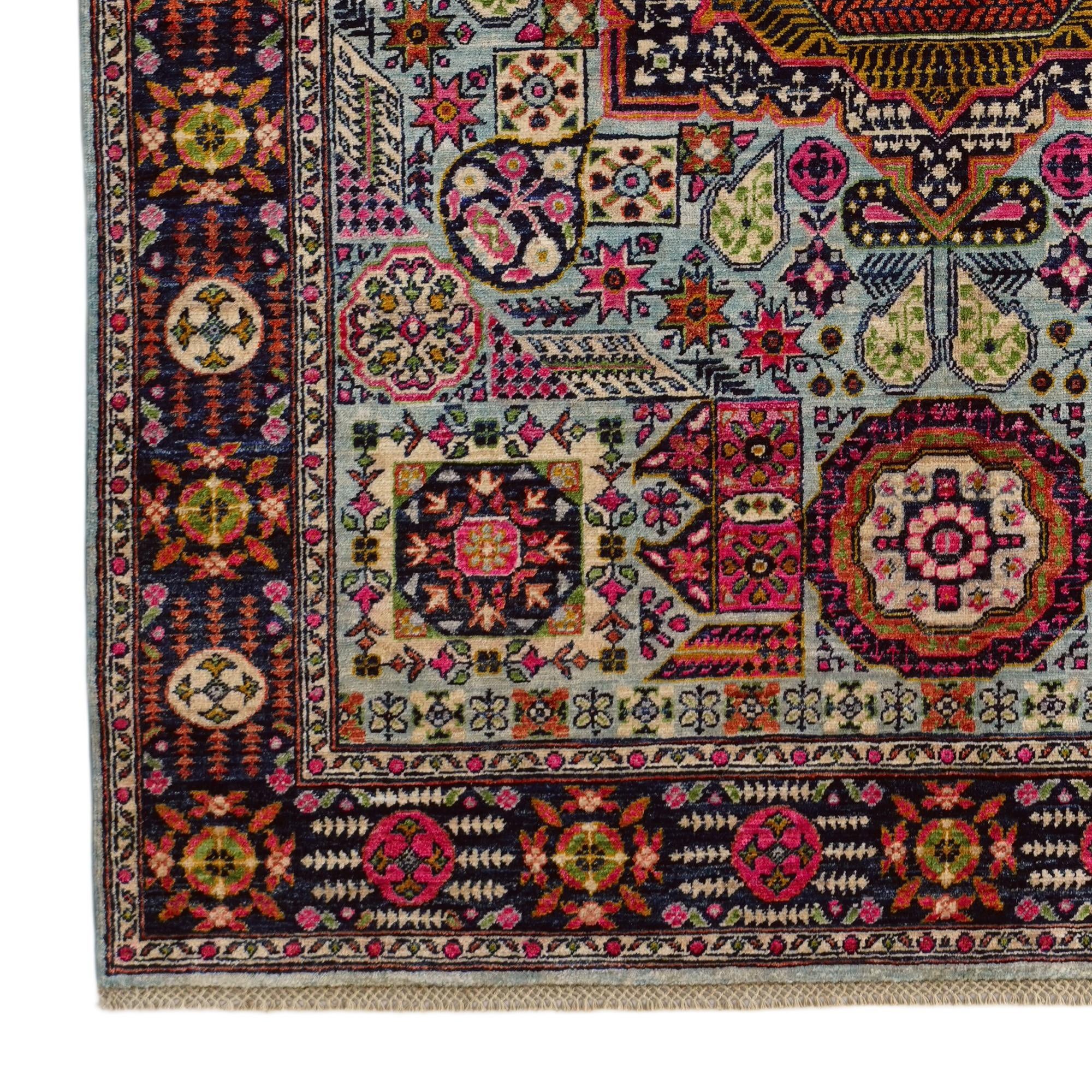 5' 8 x 7' 10 Hand Knotted Mamluk Ziegler Rug