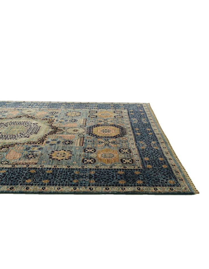 Detail image of 5' 1 x 6' 8 Hand Knotted Mamluk Ziegler Rug