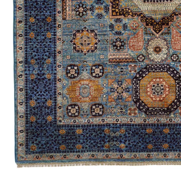 5' 1 x 6' 8 Hand Knotted Mamluk Ziegler Rug