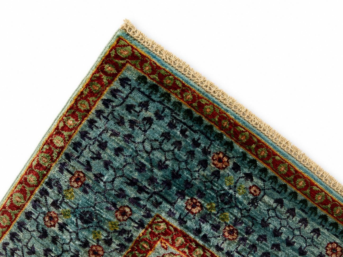 4' 11 x 6' 8 Hand Knotted Mamluk Ziegler Rug
