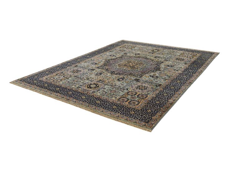 Detail image of 5' x 6' 9 Hand Knotted Mamluk Ziegler Rug
