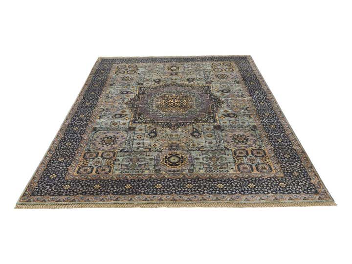 5' x 6' 9 Hand Knotted Mamluk Ziegler Rug