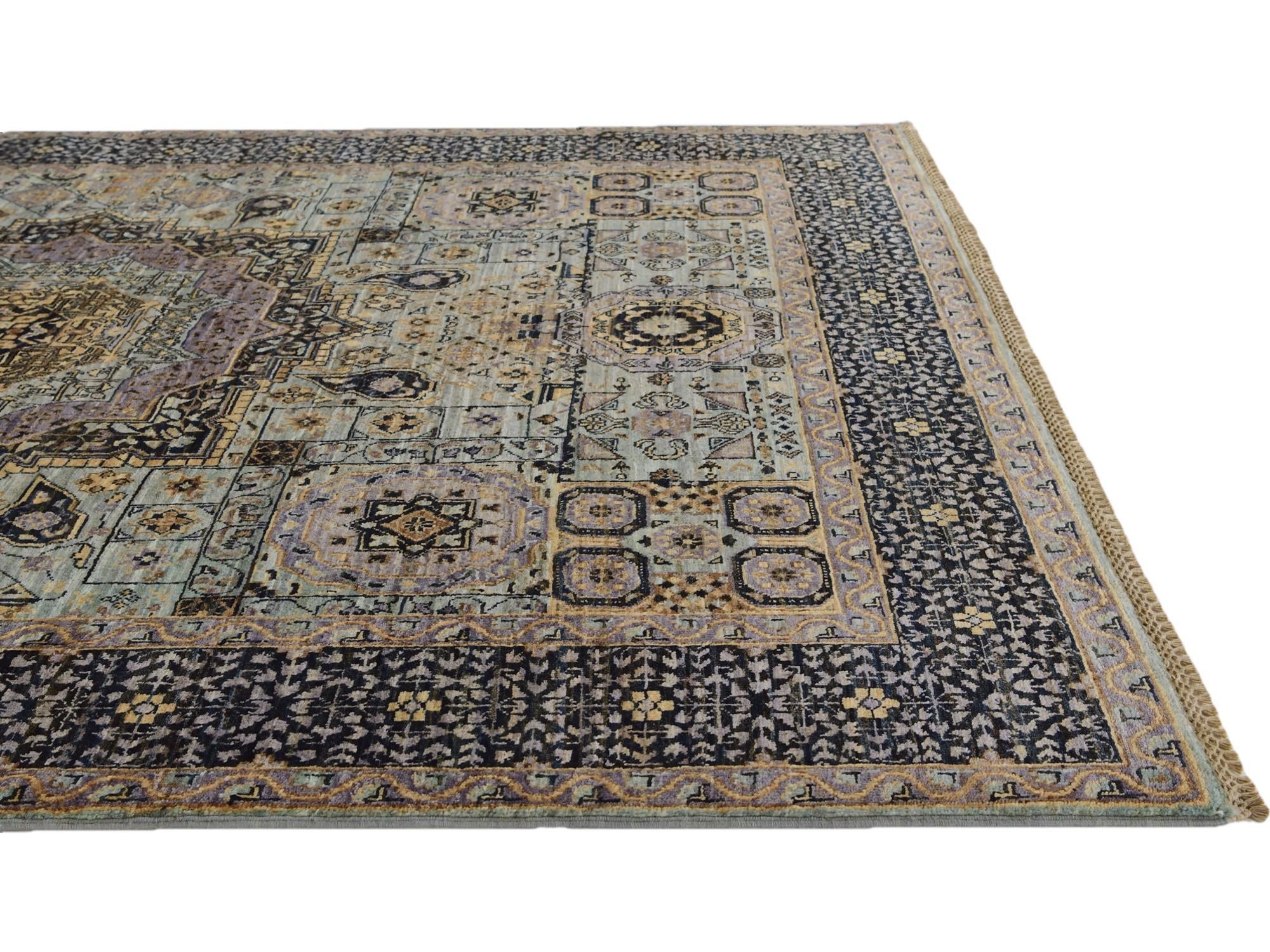 5' x 6' 9 Hand Knotted Mamluk Ziegler Rug