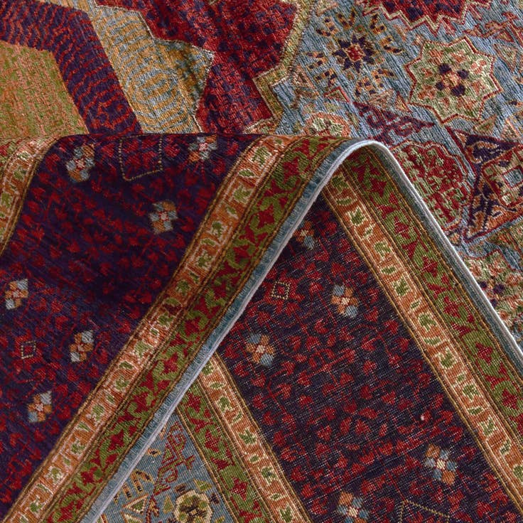 Detail image of 7' 11 x 9' 8 Hand Knotted Mamluk Ziegler Rug