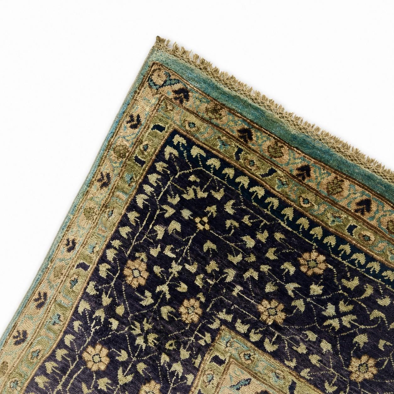 8' 11 x 11' 11 Hand Knotted Mamluk Ziegler Rug