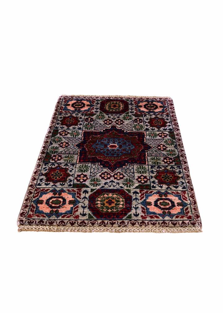 2' x 3' Hand Knotted Mamluk Ziegler Rug