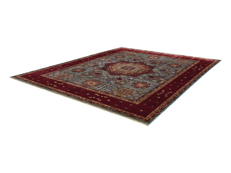 Detail image of 8' 2 x 9' 11 Hand Knotted Mamluk Ziegler Rug