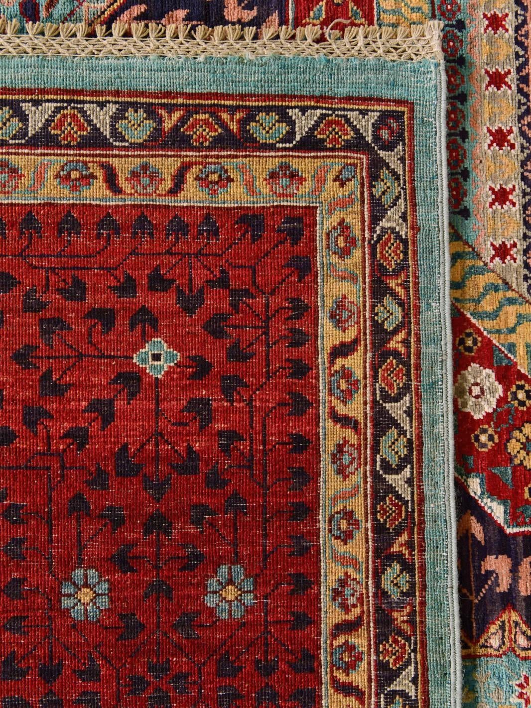 8' 2 x 9' 11 Hand Knotted Mamluk Ziegler Rug