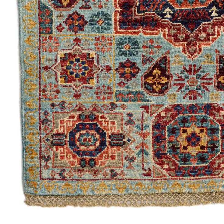 Detail image of 2' 2 x 2' 11 Hand Knotted Mamluk Ziegler Rug