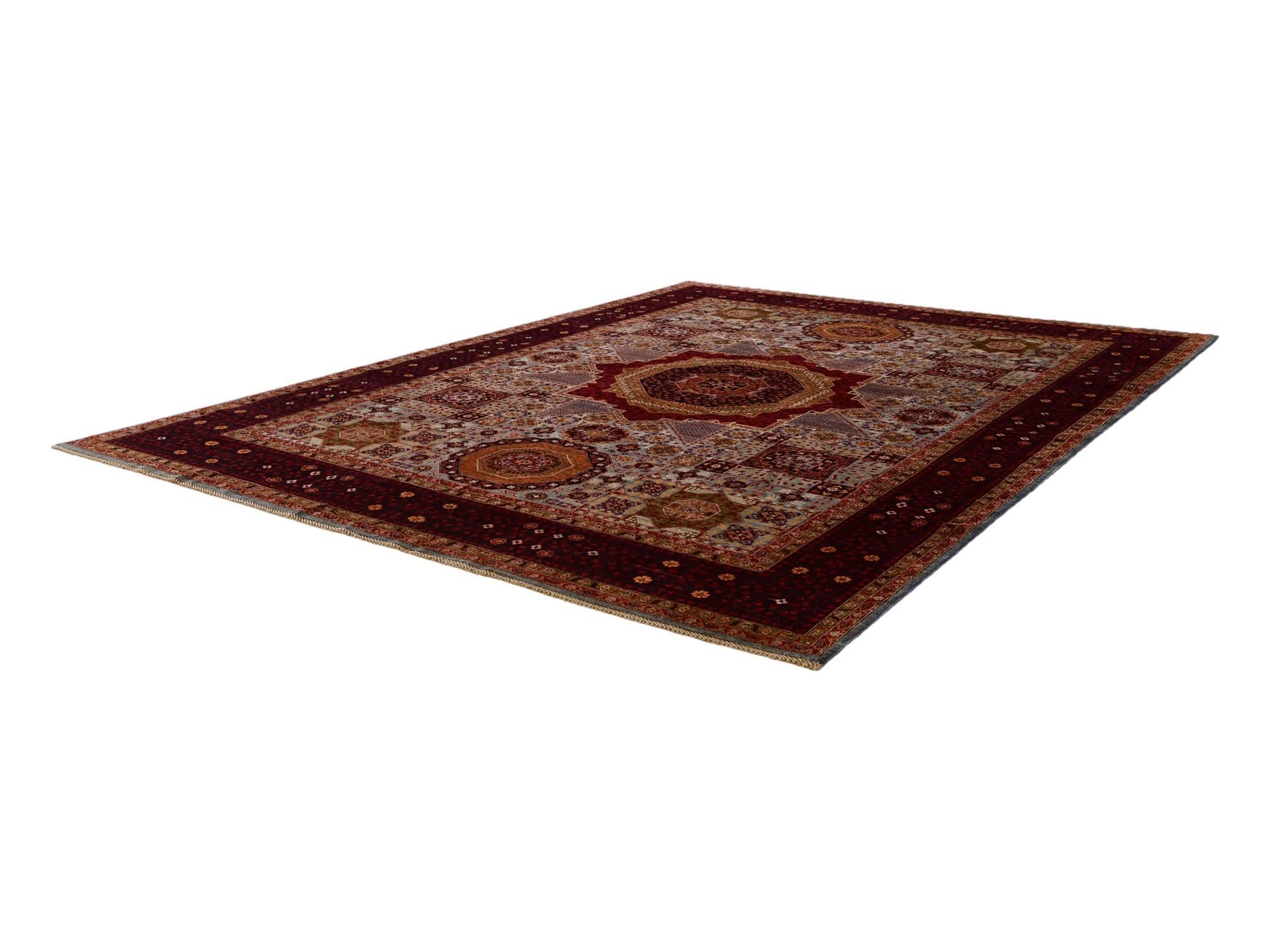 8' 11 x 11' 10 Hand Knotted Mamluk Ziegler Rug