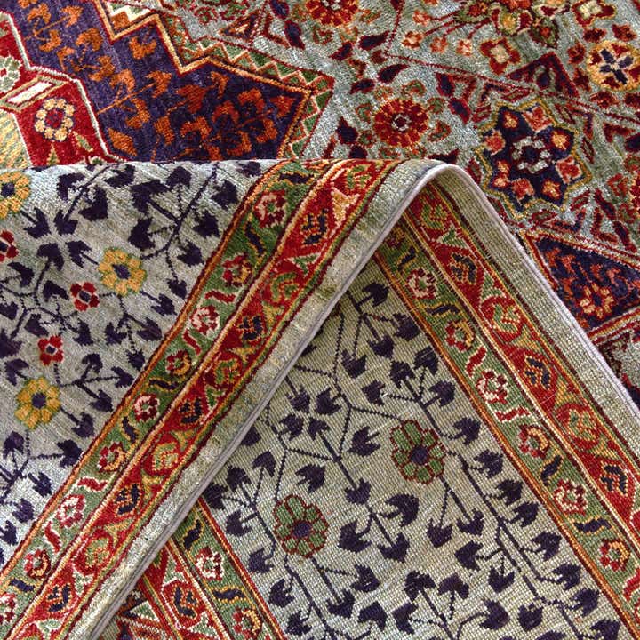 8' 2 x 9' 10 Hand Knotted Mamluk Ziegler Rug