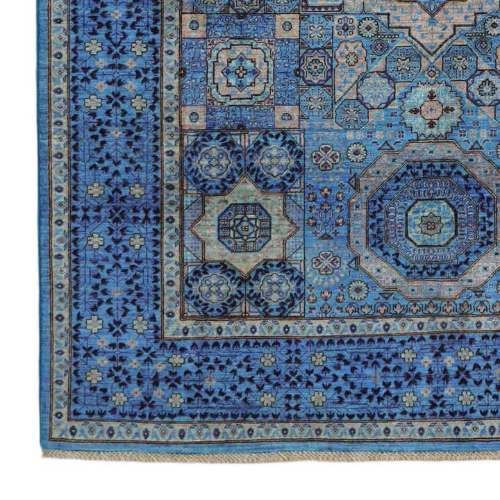 5' 11 x 8' 10 Hand Knotted Mamluk Ziegler Rug