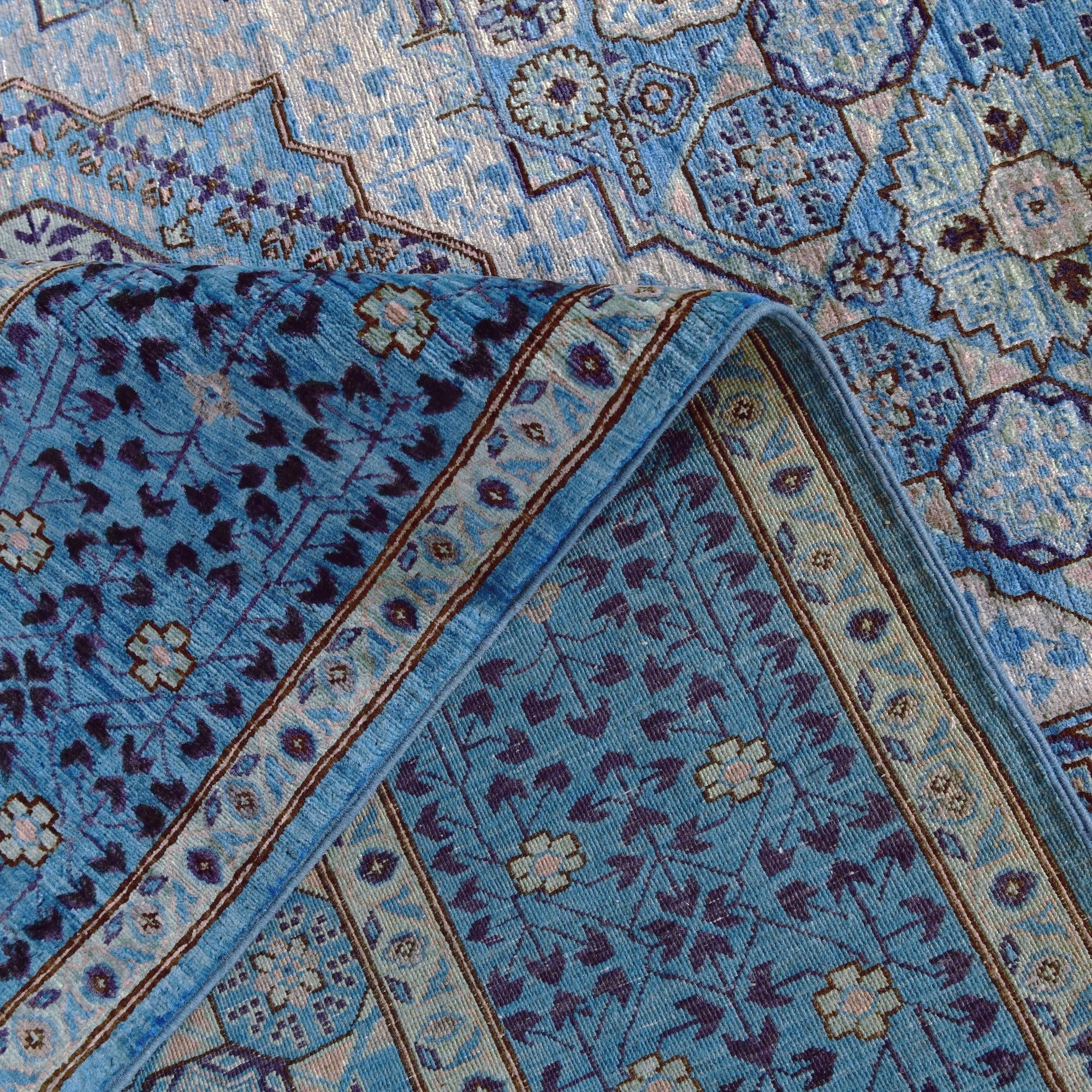5' 11 x 8' 10 Hand Knotted Mamluk Ziegler Rug