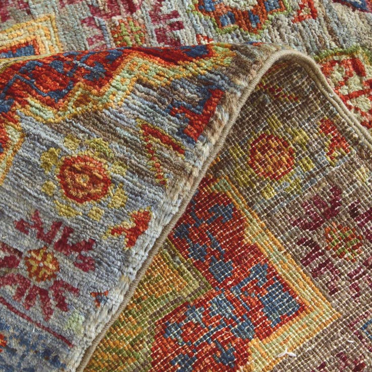 Detail image of 2' 1 x 3' Hand Knotted Mamluk Ziegler Rug