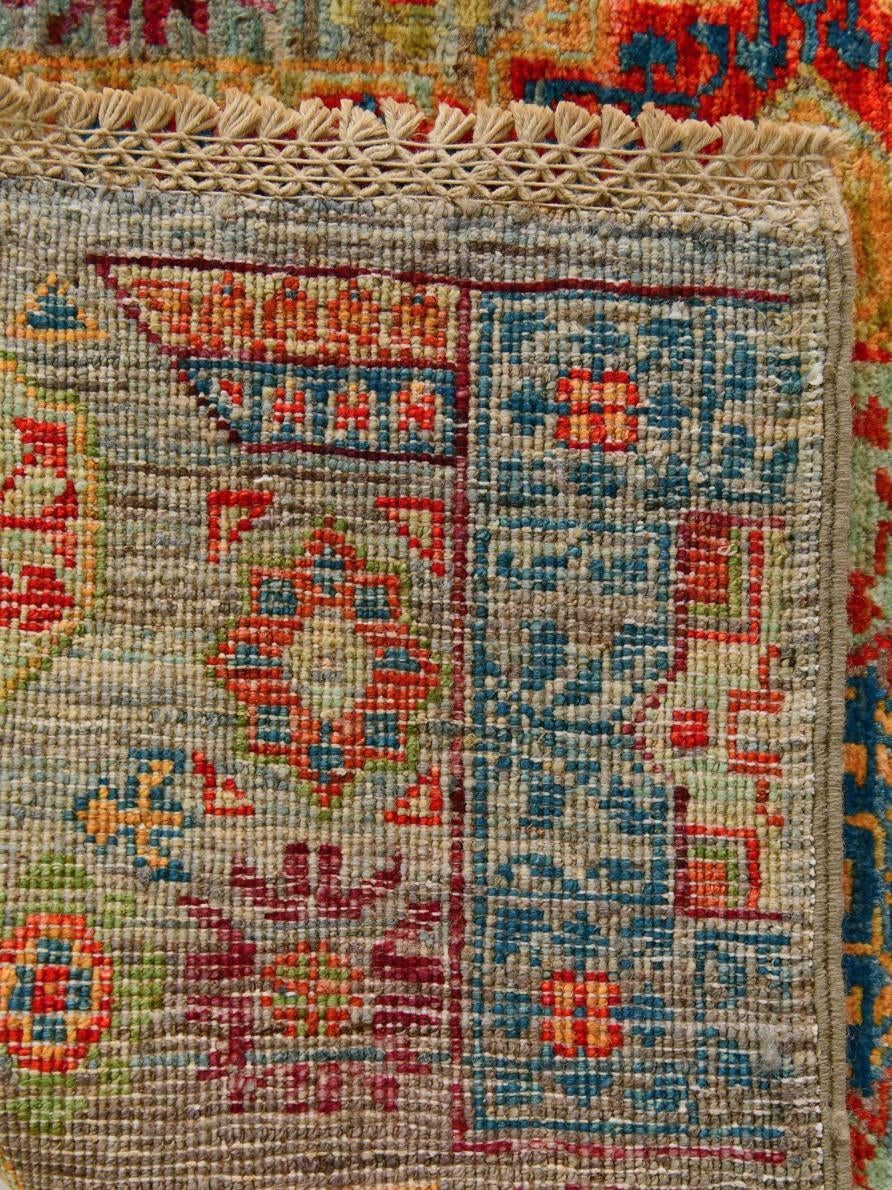 Detail image 12 of 12: 2' 1 x 3' Hand Knotted Mamluk Ziegler Rug