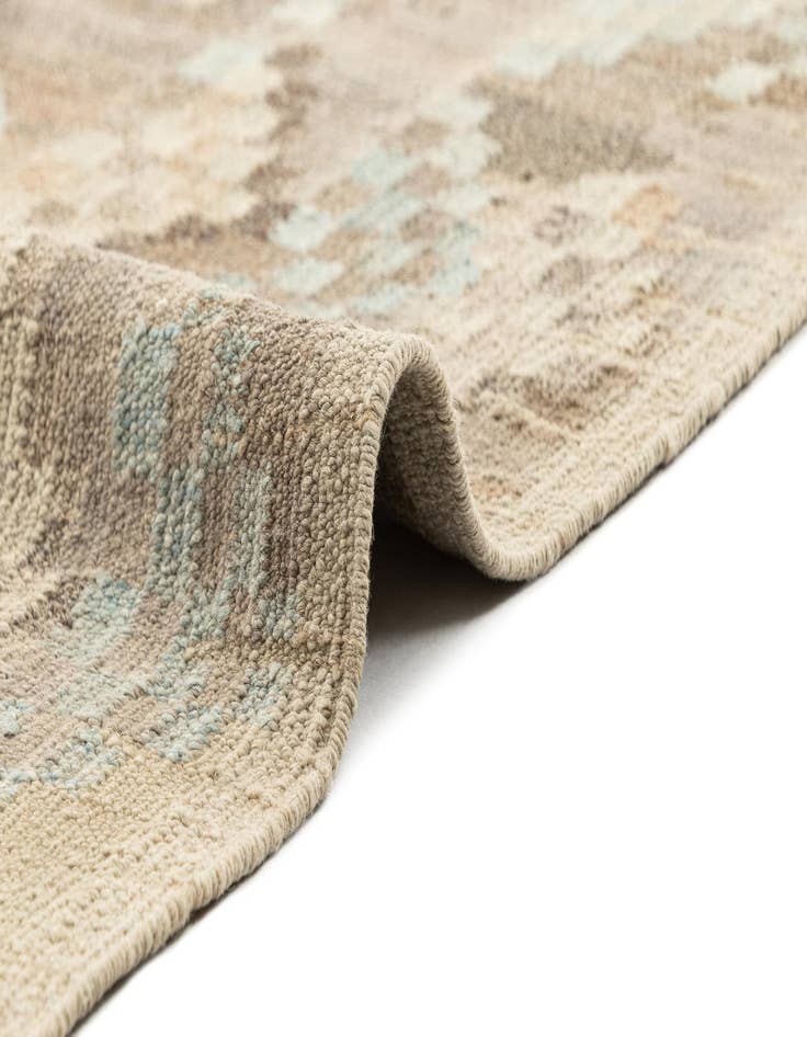 Detail image of 8' 6 x 9' 3  Hand Knotted Marok Kilim Rug