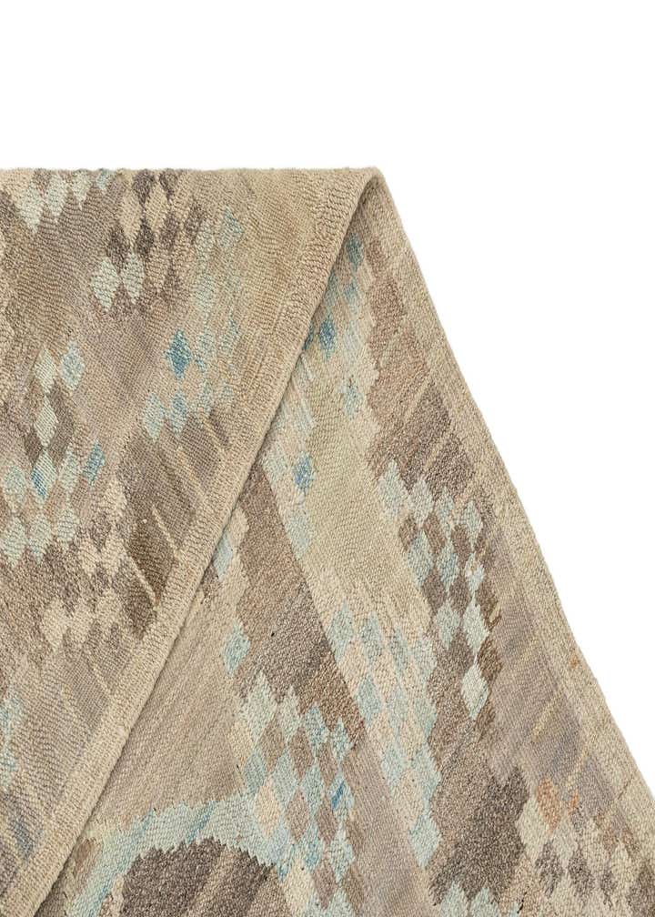 8' 6 x 9' 3 Hand Knotted Marok Kilim Rug