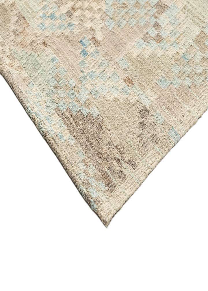8' 6 x 9' 3 Hand Knotted Marok Kilim Rug