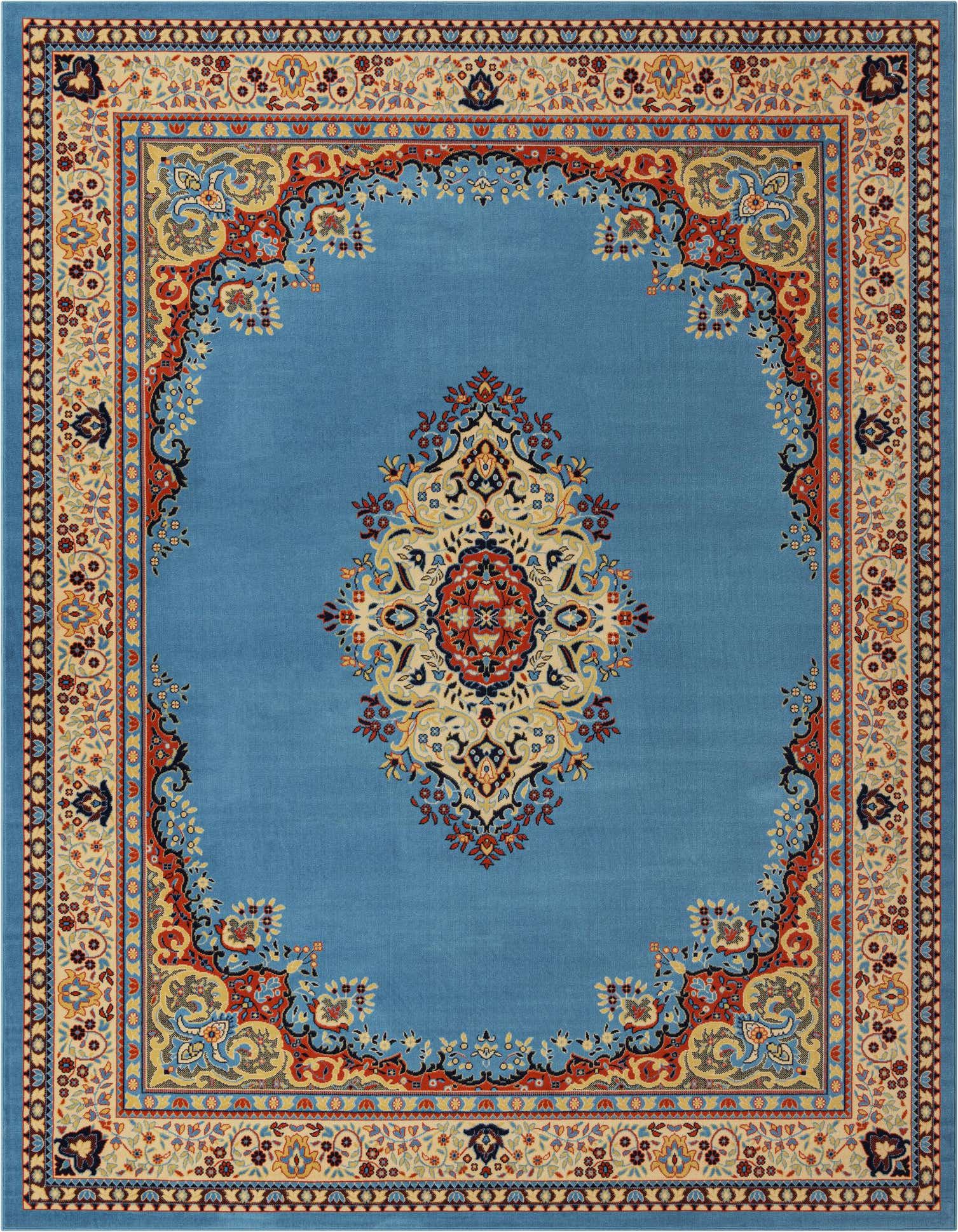 10' x 13' Mashad Design Rug
