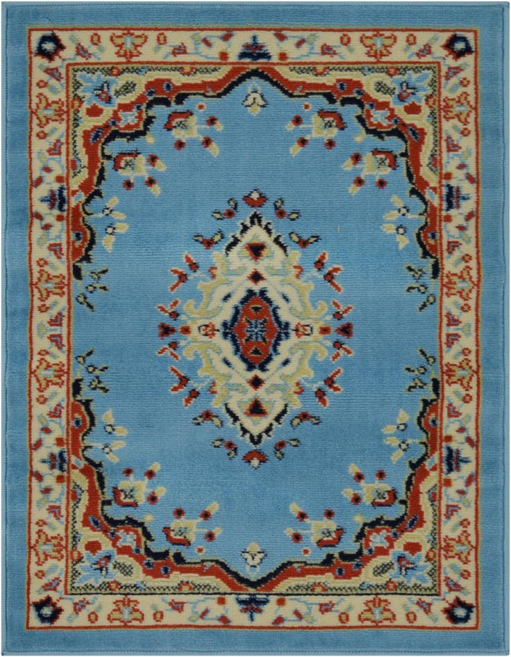 Detail image of 2' x 3' Mashad Design Rug