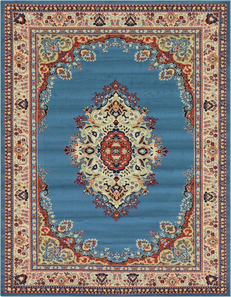 Detail image of 6' x 9' Mashad Design Rug