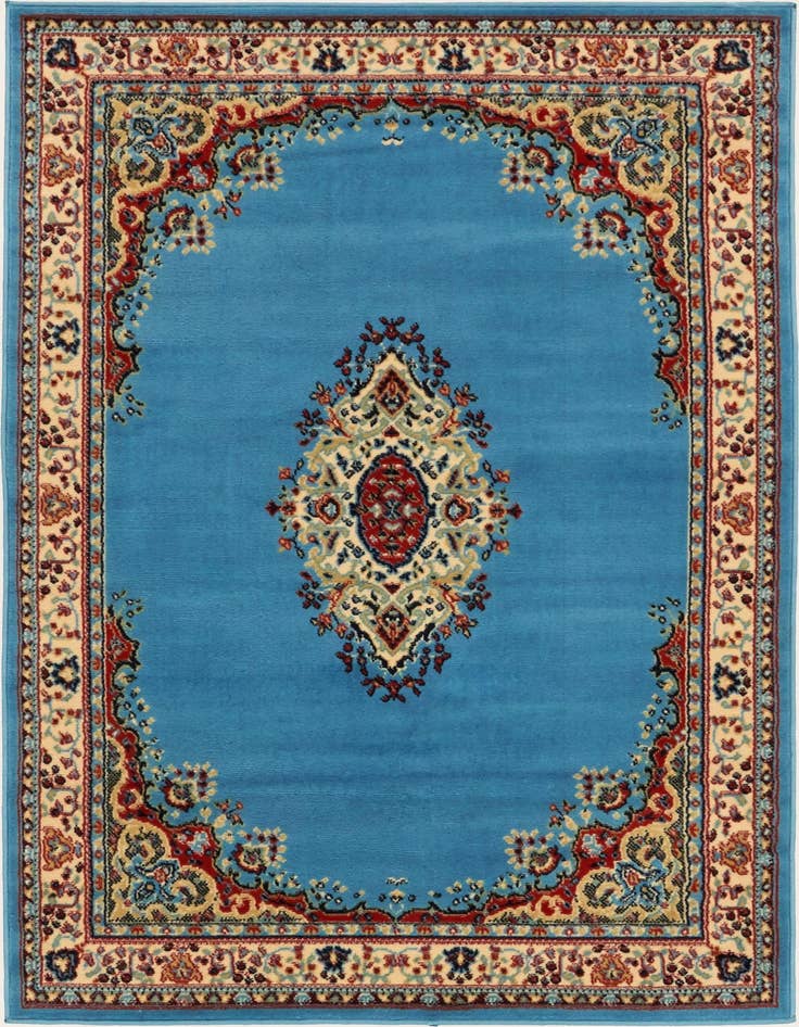 Detail image of 4' x 6' Mashad Design Rug