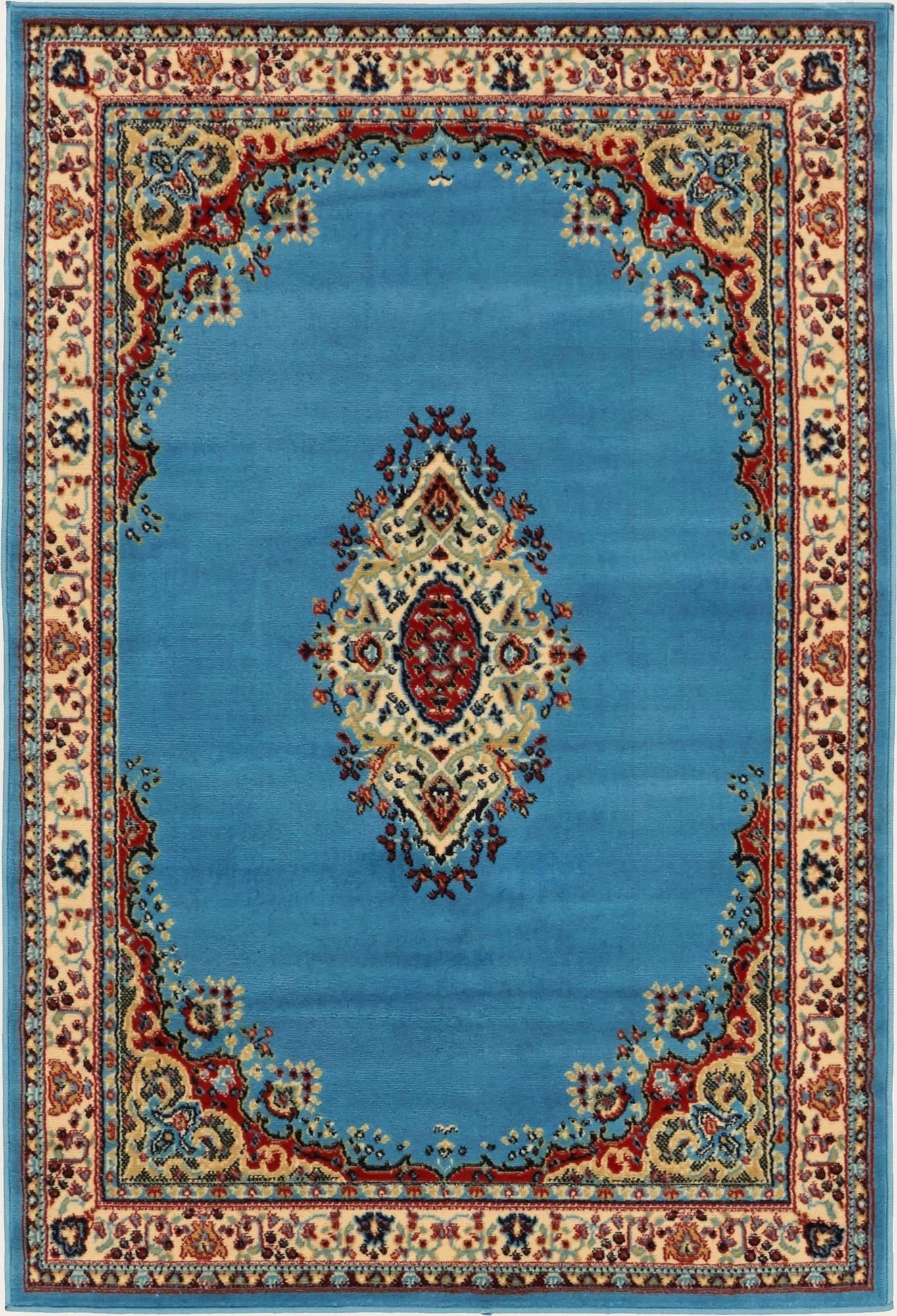 4' x 6' Mashad Design Rug