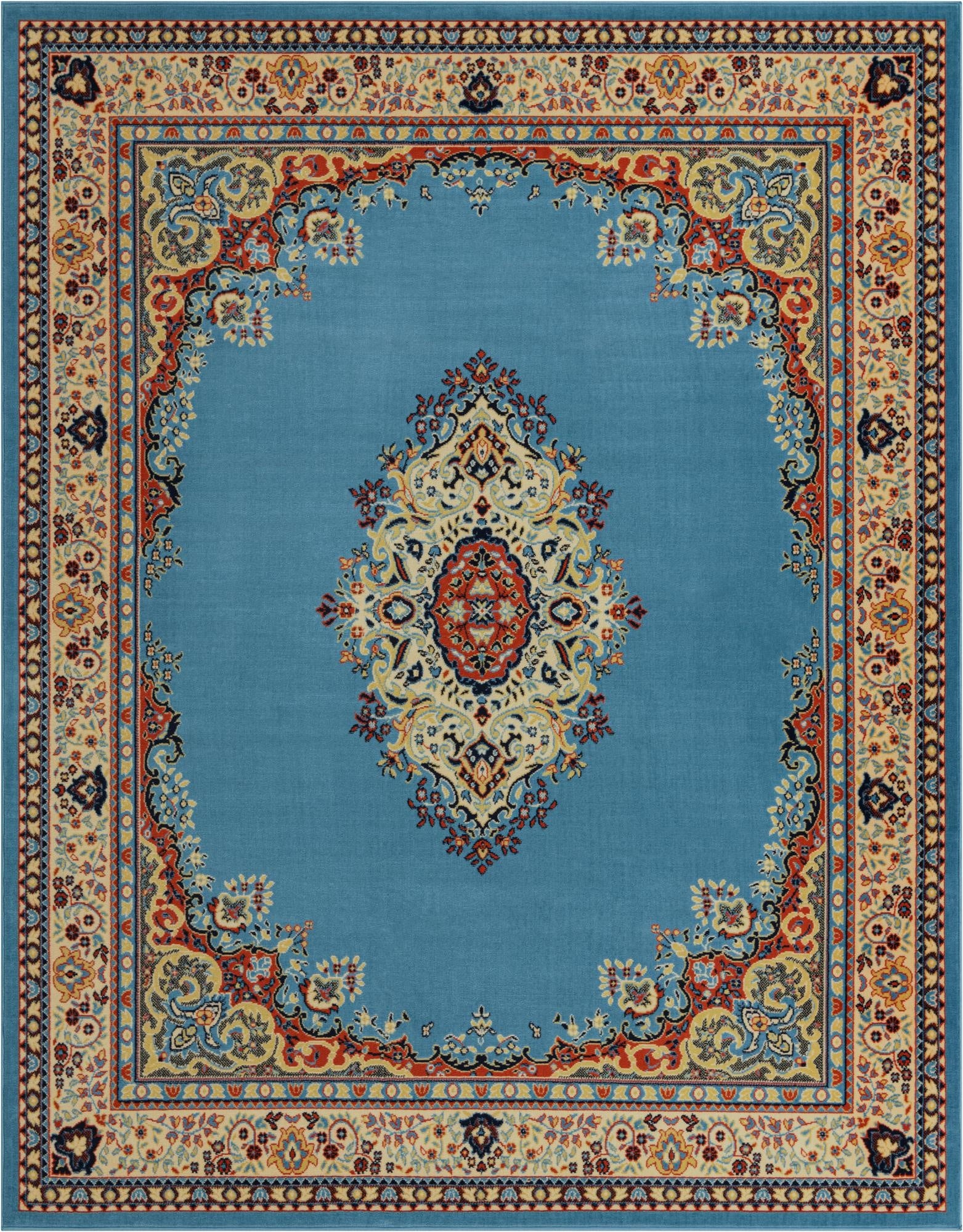 7' 10 x 10' Mashad Design Rug
