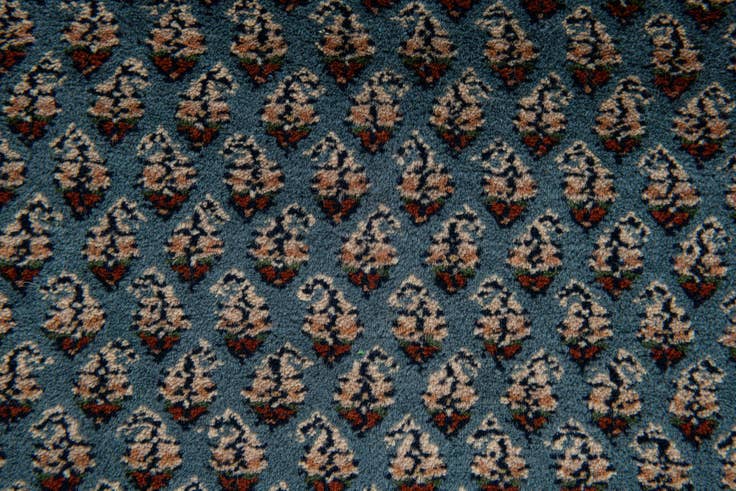 Detail image of 3' x 5' 3 Hand Knotted Mir Oriental Wool Rug