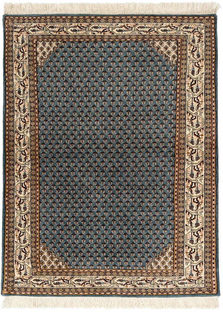 3' x 5' 3 Hand Knotted Mir Oriental Wool Rug