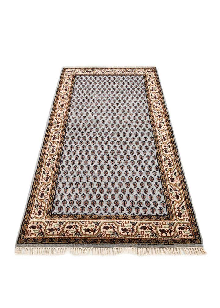 3' 1 x 5' 5 Hand Knotted Mir Wool Rug