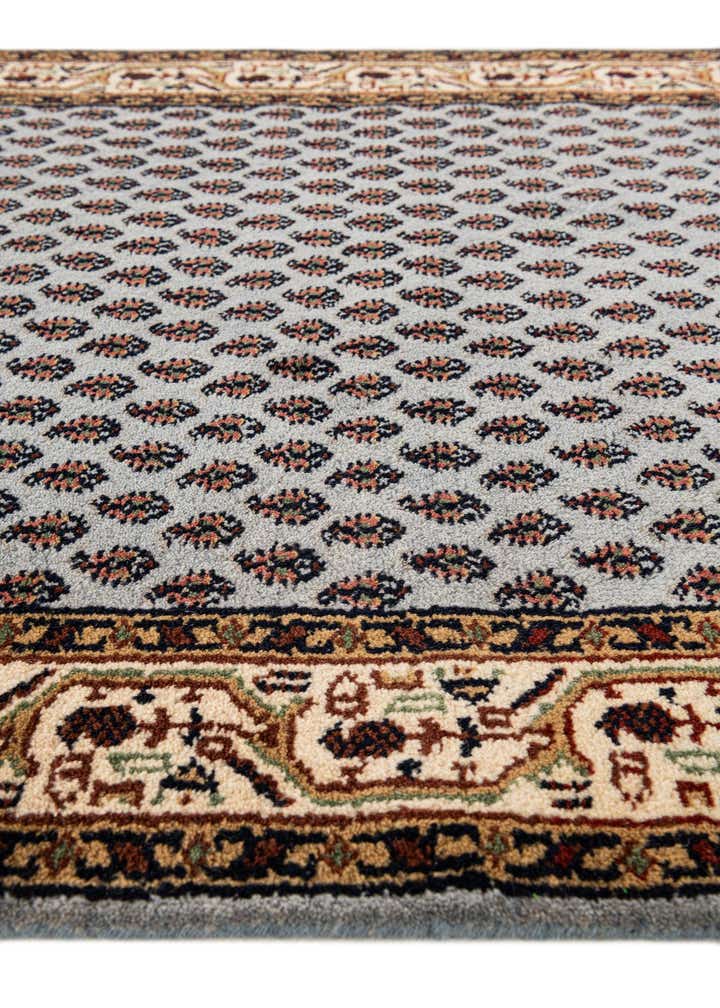 3' 1 x 5' 5 Hand Knotted Mir Wool Rug