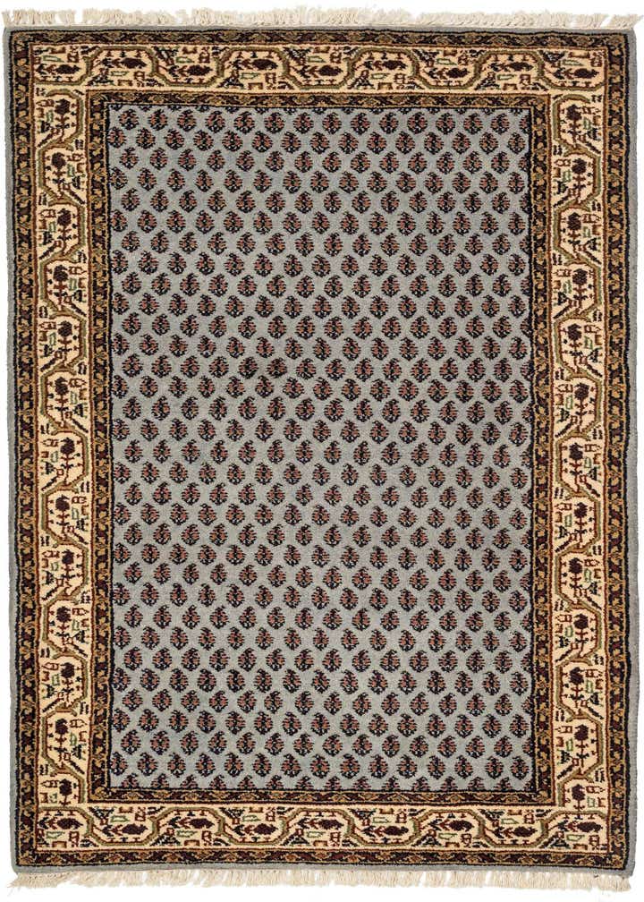 3' 1 x 5' 5 Hand Knotted Mir Wool Rug
