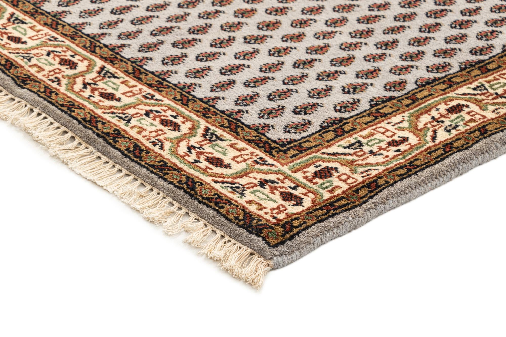 3' x 5' 4 Hand Knotted Mir Wool Rug