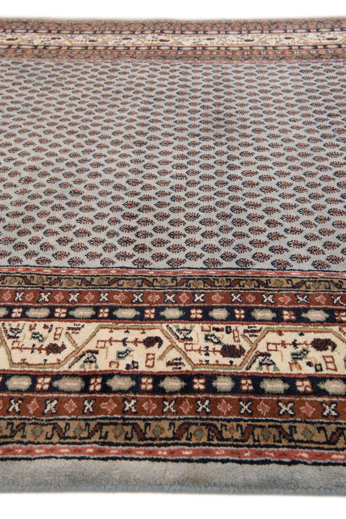 195cm x 345cm anudado a mano Mir Alfombra Lana