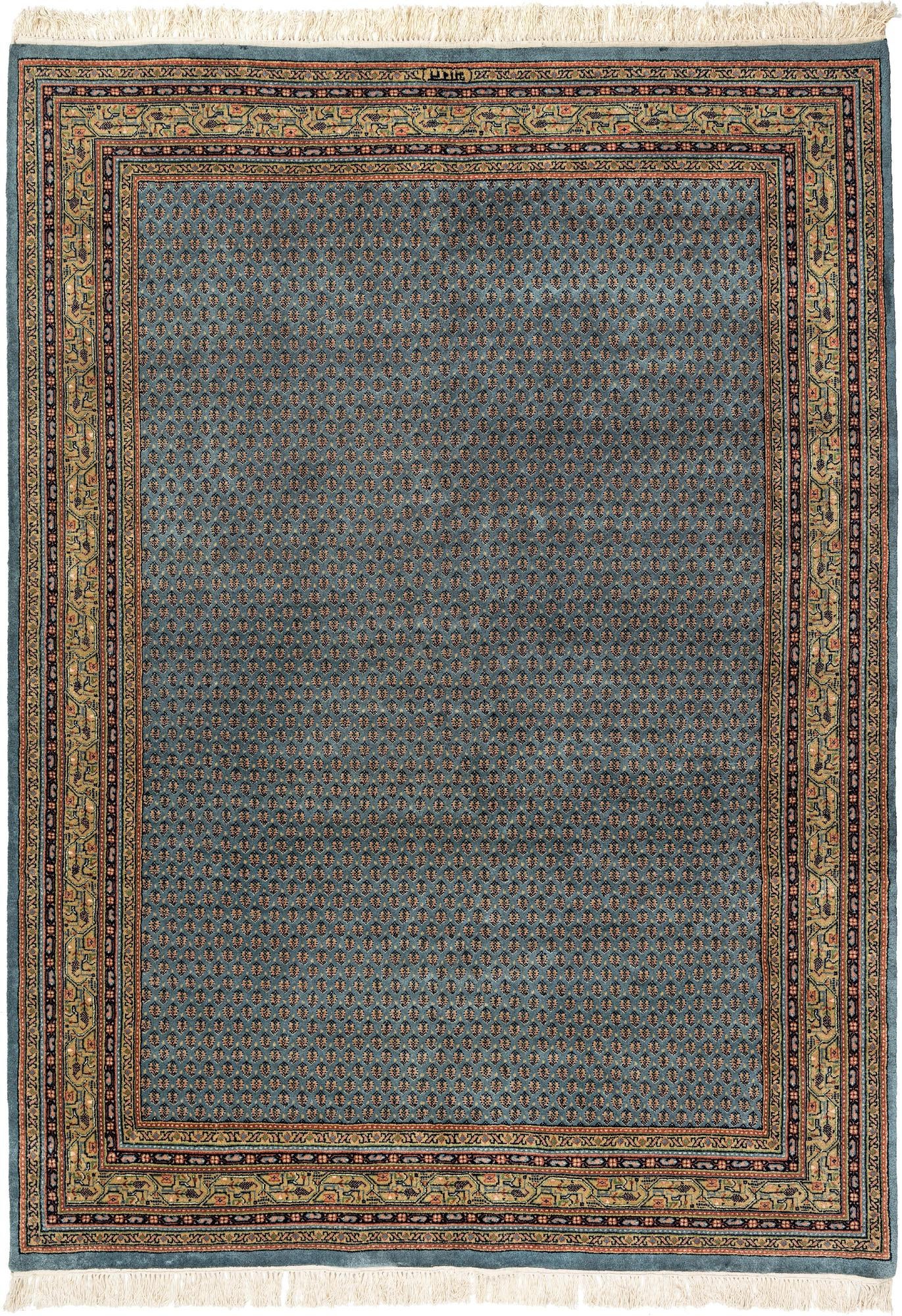 5' 10 x 8' Hand Knotted Mir Wool Rug