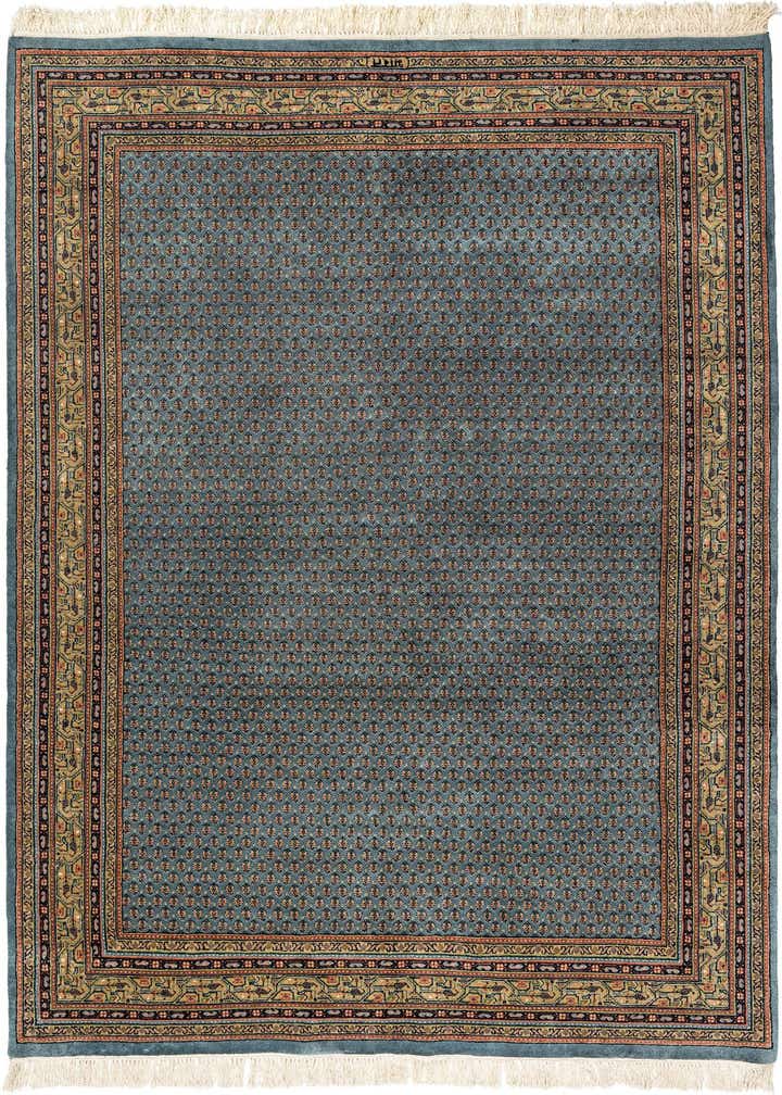 5' 10 x 8' Hand Knotted Mir Wool Rug