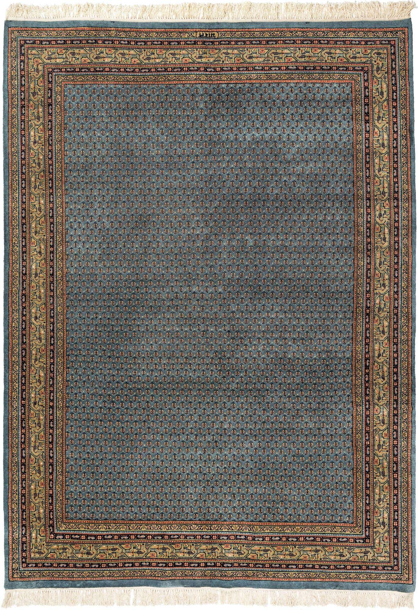 5' 10 x 8' Hand Knotted Mir Wool Rug
